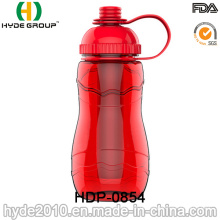 Schöne rote Plastik PP Trinkflasche (HDP-0854)